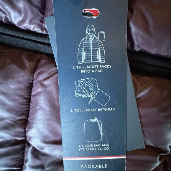 TOMMY Hilfiger NEW Men's Insulated Packable Puffer Jacket with Hood Size: XXL - Picture 5 of 14